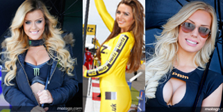 Paddock Girls MotoGP Inggris Umbrella Girls Galeri 