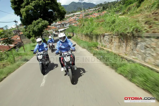 Peluncuran New V-Ixion Bandung - Meriah dan Atraktif 