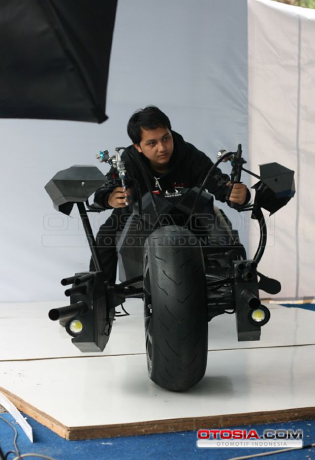 Proses Pembuatan motor Bat PoD - Motor Batman Pertama Kali 