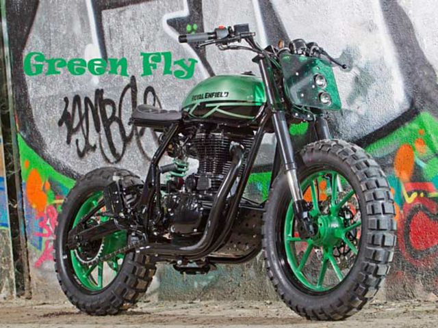 Royal Enfield Classic 500 Green Fly Royal Enfield 