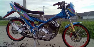 Satria FU 2012 Street Racing - Modifikasi Satria FU 