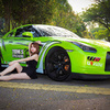 Sensualitas Model Nissan GTR35 - Model cantik Miko Wong 