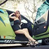Sensualitas Model Nissan GTR35 - Model cantik Miko Wong 