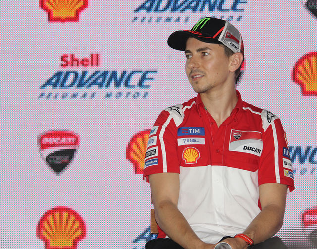Shell Bawa Jorge Lorenzo ke Indonesia - Pembalap Ducati 