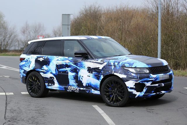 Spyshots Varian Baru Kamuflase Keren Range Rover Sport 