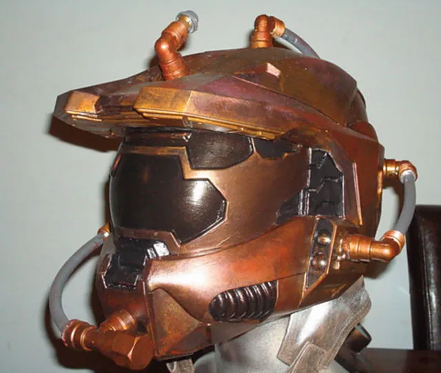 Steampunk Helmets Part 2 - Koleksi Helm Sangar Bergaya 