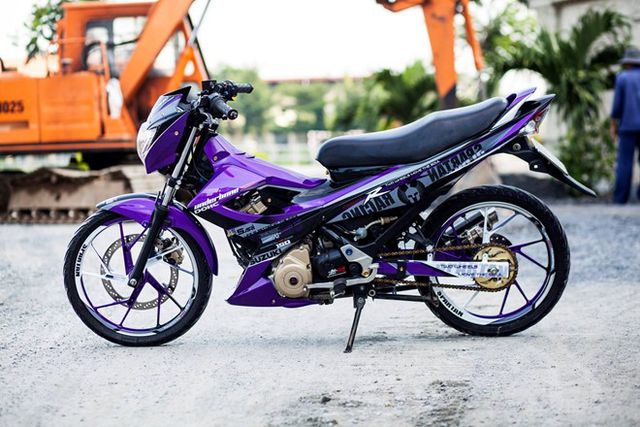 Suzuki Raider R150 Sharp Purple Suzuki Raider R150 