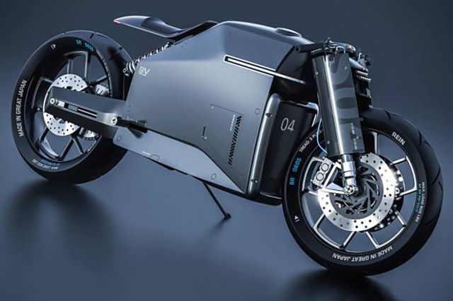 Tampilan Sangar Sepeda Motor  Listrik  Jepang  Samurai 