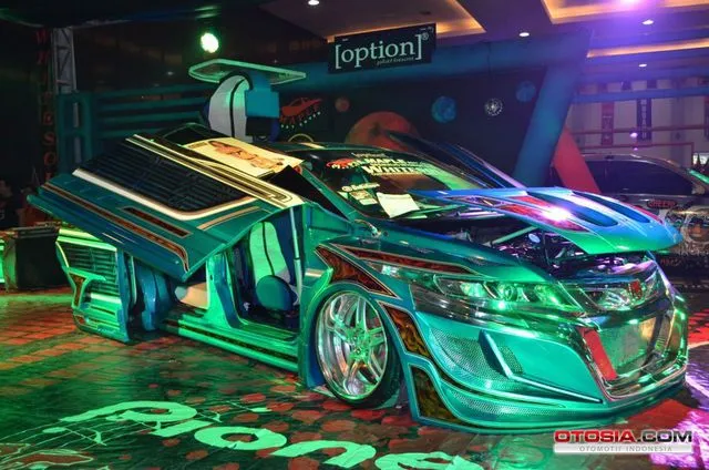 The King of HIN Jogjakarta 2014 - Honda Odyssey Blue Sky 