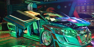 The King of HIN Jogjakarta 2014 - Honda Odyssey Blue Sky 