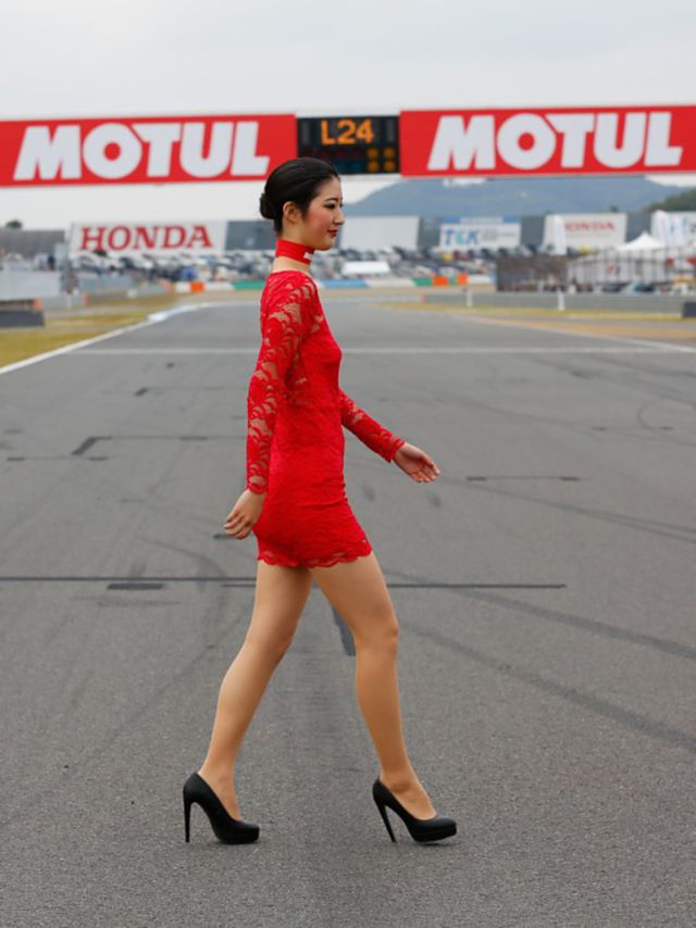 Umbrella Girls Sirkuit Motegi - Jepang - Paddock Girls 