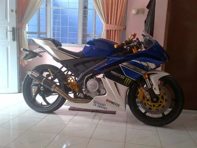 Upgrade Tampilan Vixion jadi Lebih Sporty - Yamaha Vixion 