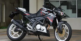 Vixion Inspirasi KTM Duke - Modifikasi Yamaha Vixion, Si 