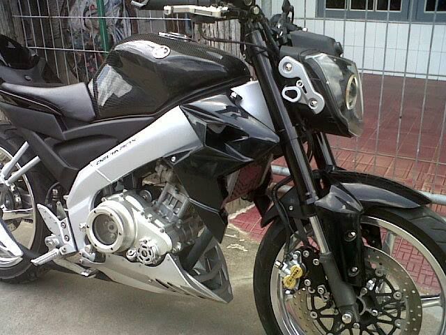 Yamaha Vixion Black Gahar - Modifikasi Yamaha Vixion Black 