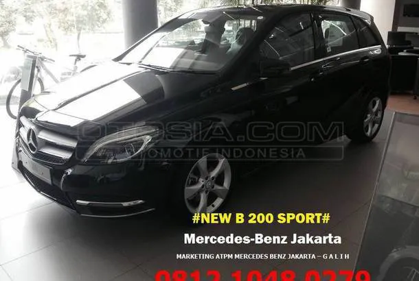 Jual Mobil Mercedes Benz B Class B 200 Bensin 2014 Jakarta Selatan Otosia Com