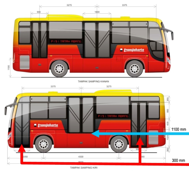 Kopaja busway  berpintu ajaib merdeka com