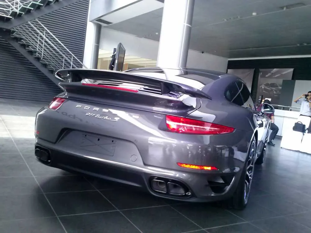 Porsche 911 Turbo S rear view