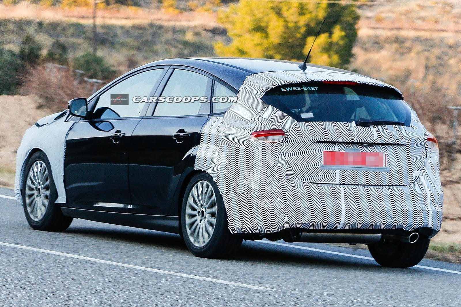 Spyshot Ford  Focus tampil dengan wajah baru merdeka com