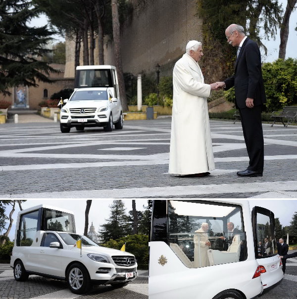 New Popemobile - Mecedes-Benz ML Class