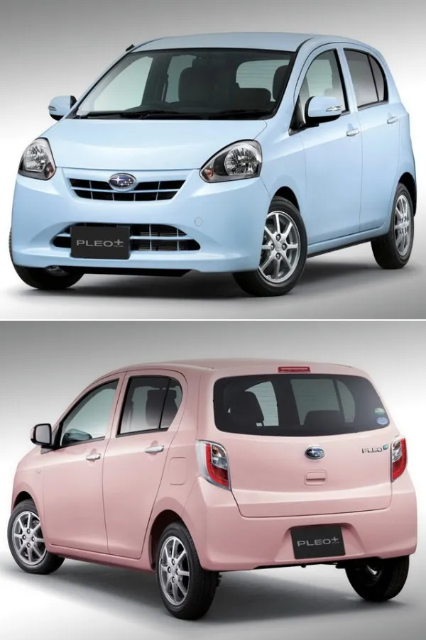 Subaru Pleo Plus - Eksterior
