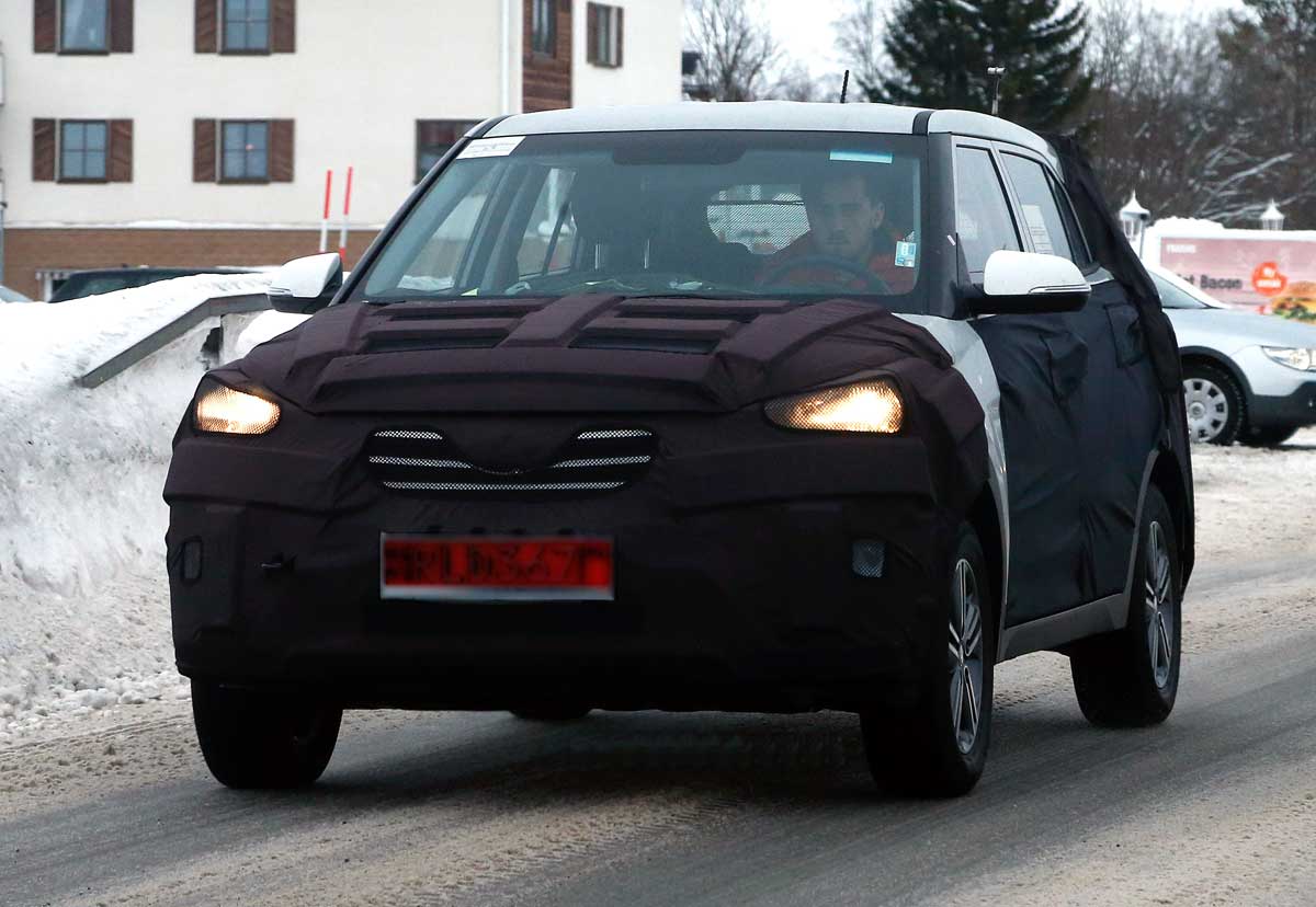 Spyshot: Hyundai ix25, Rival Nissan Juke Tertangkap Kamera 