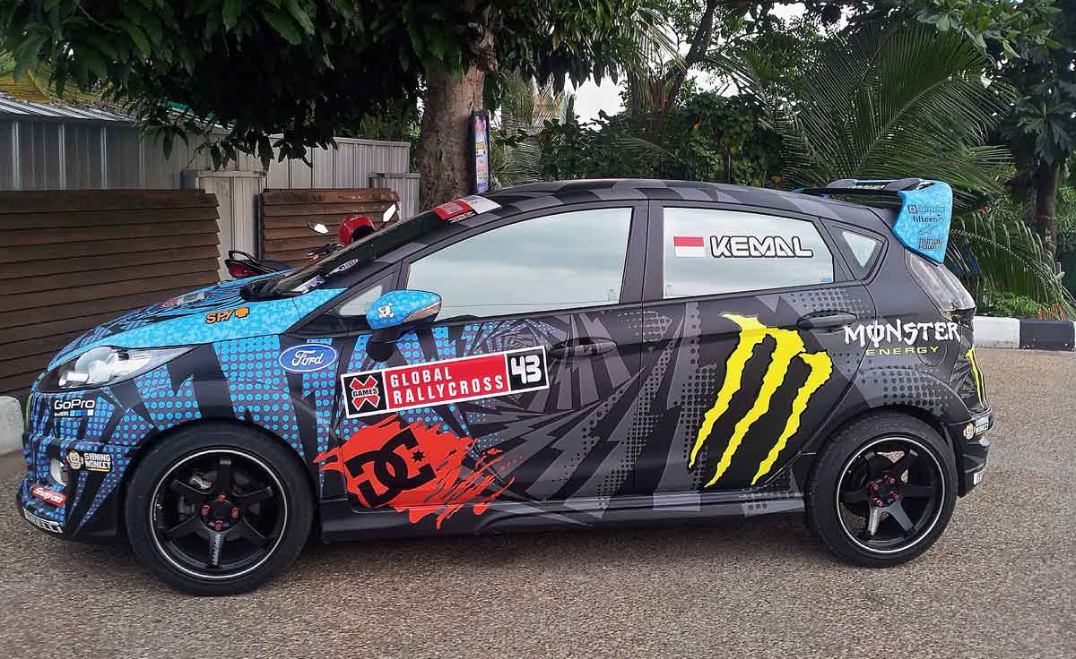 Modifikasi Sticker Ford Fiesta Ala Besutan Ken Block Merdekacom