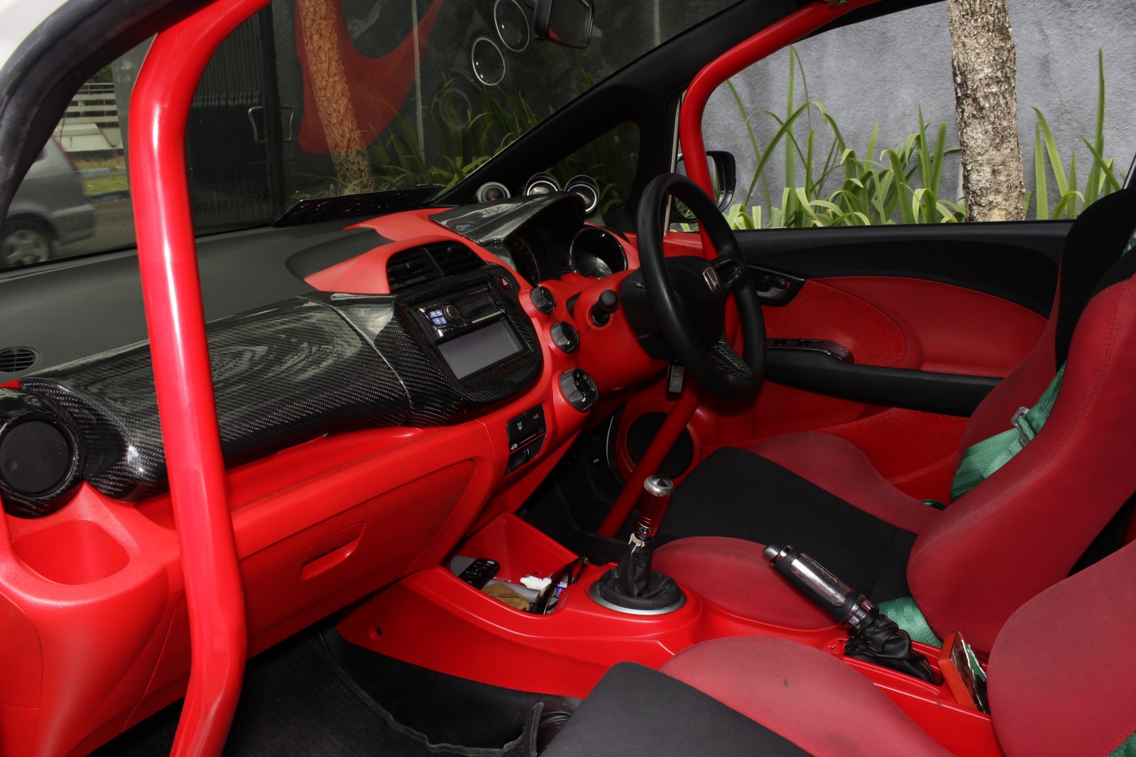 Gambar Modifikasi Honda Jazz Ala Lamborghini Terlengkap Modifikasi