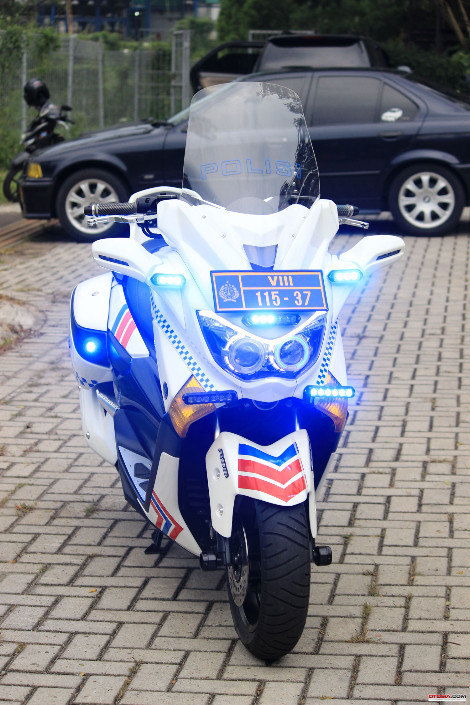 Yamaha N Max Modifikasi Motor Polisi Otosiacom