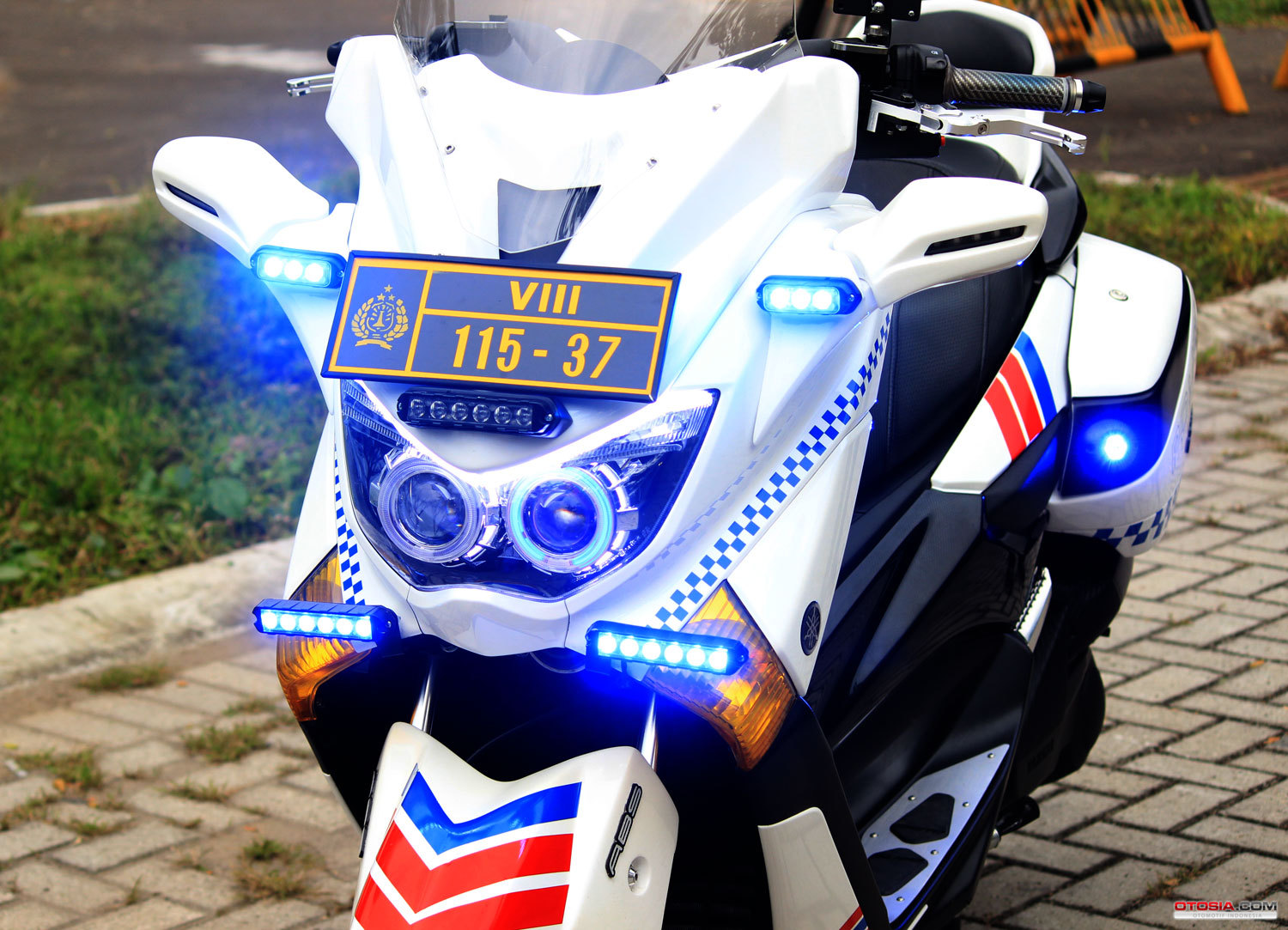 Yamaha N Max Modifikasi Motor Polisi Otosiacom