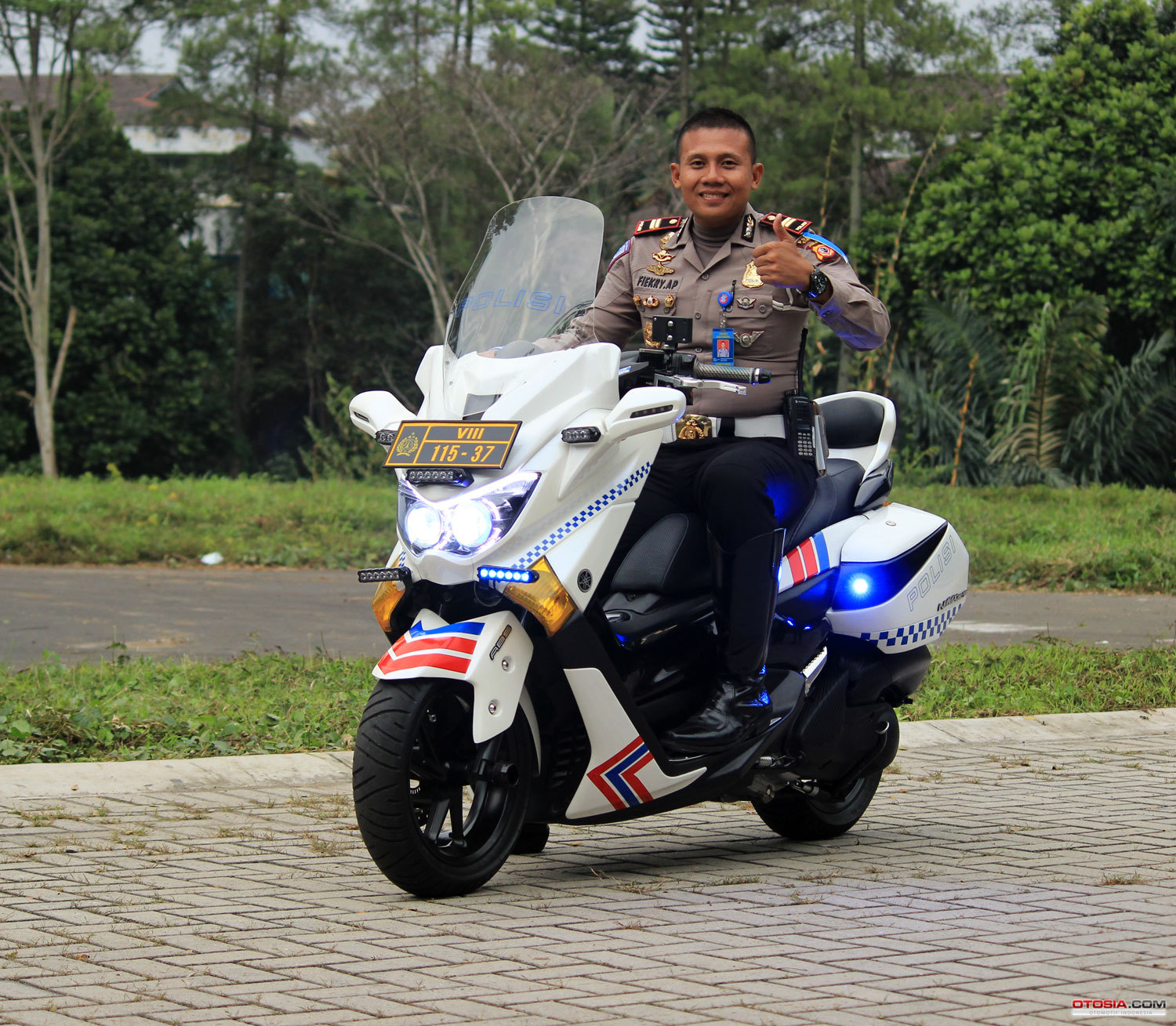 Yamaha N Max Modifikasi Motor Polisi Otosiacom