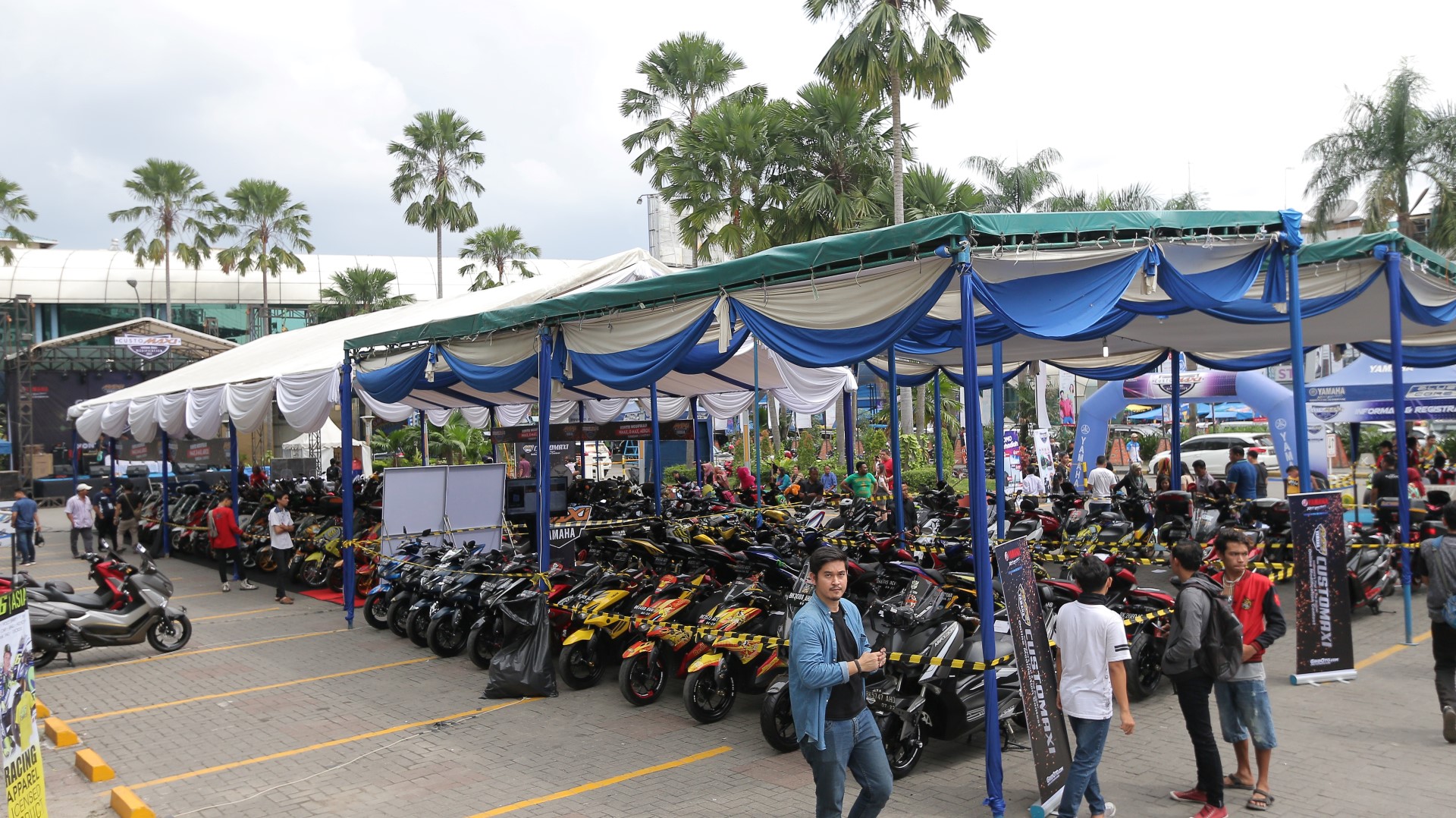 Yamaha Max Modifikasi Anti Ilegal Kumpul Di Sumatera Utara