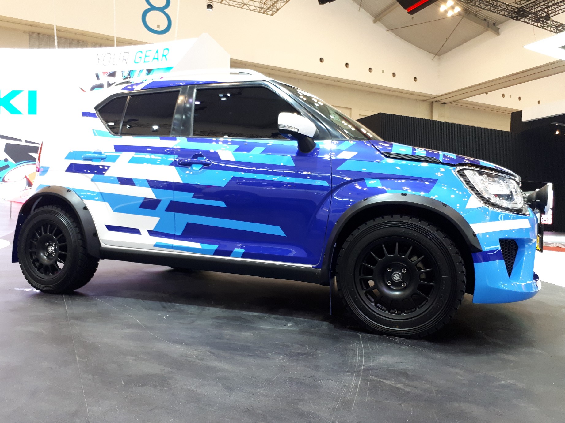 Signal Kustom Garap Suzuki Ignis Rally Concept Di GIIAS 2018 Otosiacom