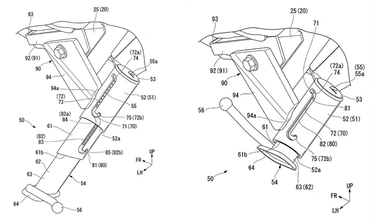 Honda Desain Ulang Standar Samping Motor Apa Yang Baru Otosia Com
