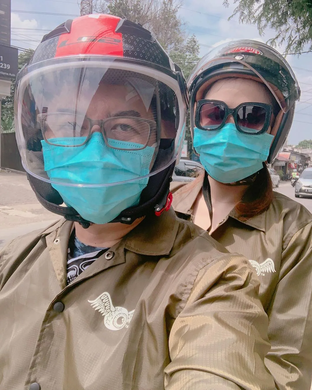 Tunggangi Honda Adv 150 Bareng Suami Vega Darwanti Bikin Netizen Heboh Otosia Com