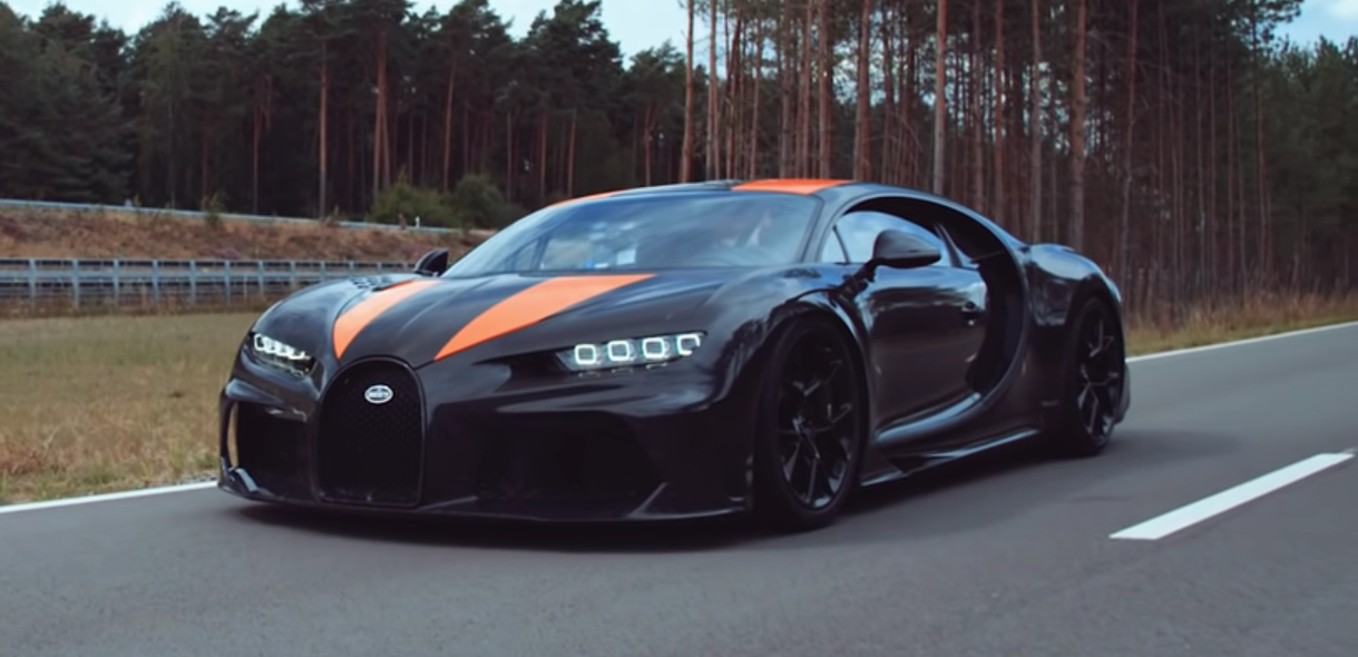 Bugatti Chiron edisi khusus. (Bugatti via Autovisie)