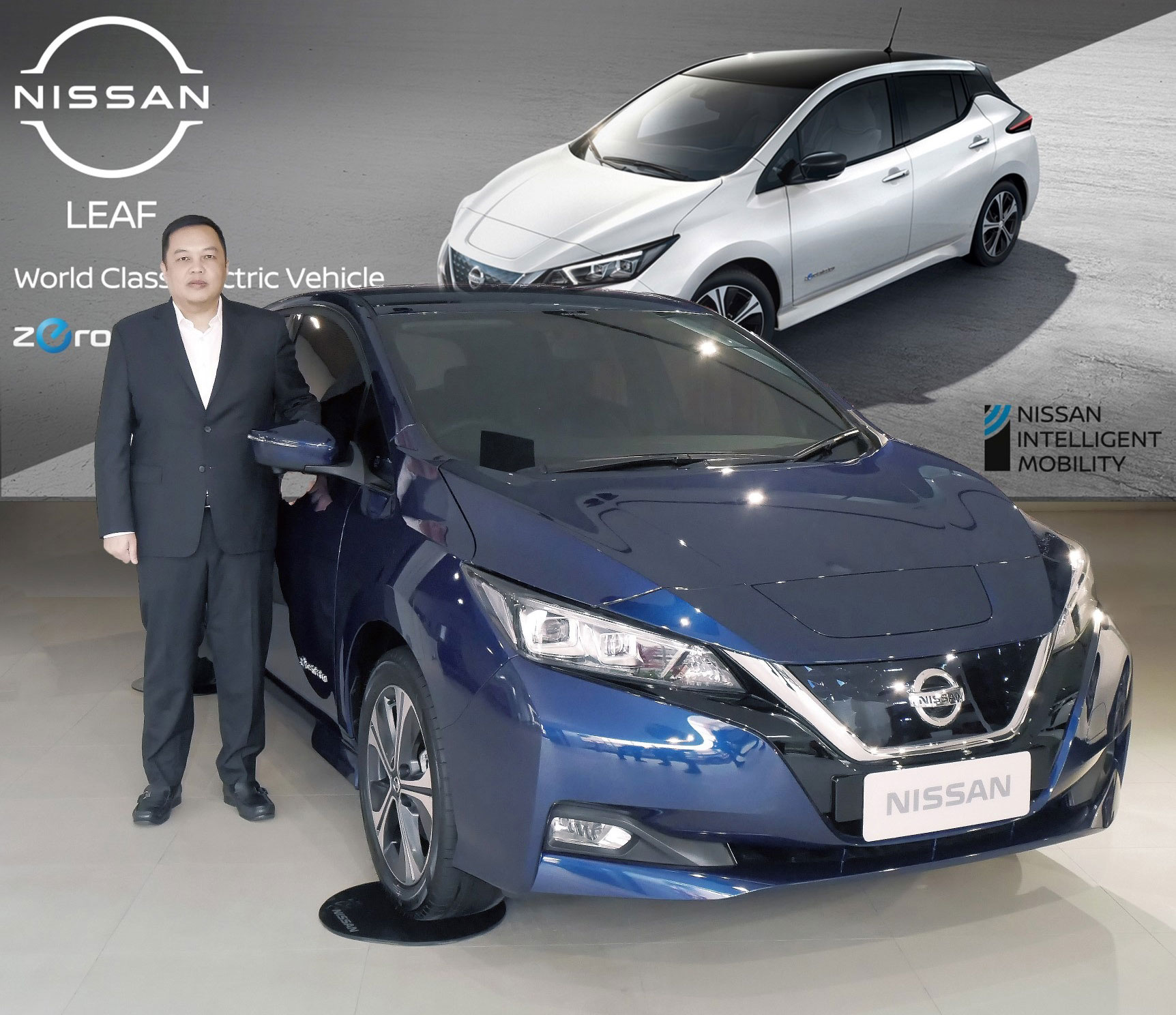 All New LEAF menawarkan pilihan warna one tone dan dual tone (Nissan)