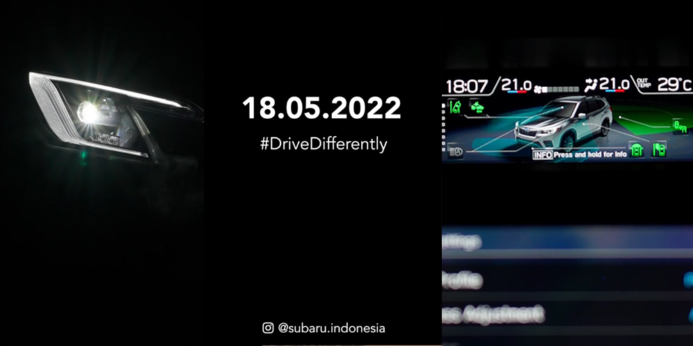Teaser SUV baru dari Subaru Indonesia (Instagram/@subaru.indonesia)