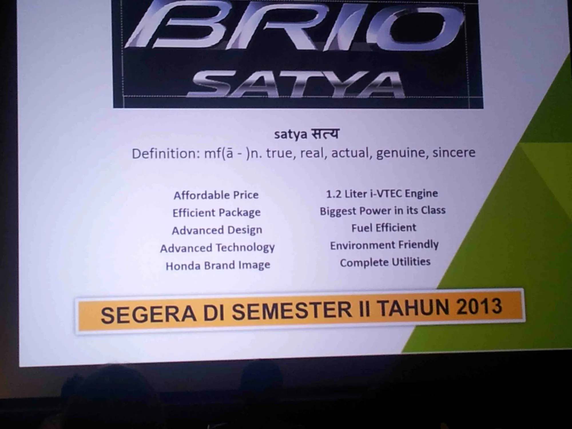 honda brio satya indonesia dipastikan bermesin 1.200 cc