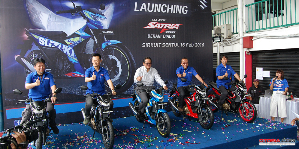 Suzuki Bidik Pembeli Baru All New Satria F150