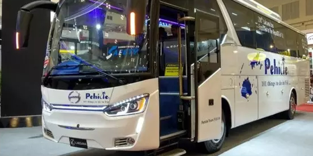 Tak Hanya Mobil dan Motor, Bus Juga Ikut Pamer Kemewahan di GIIAS 2018