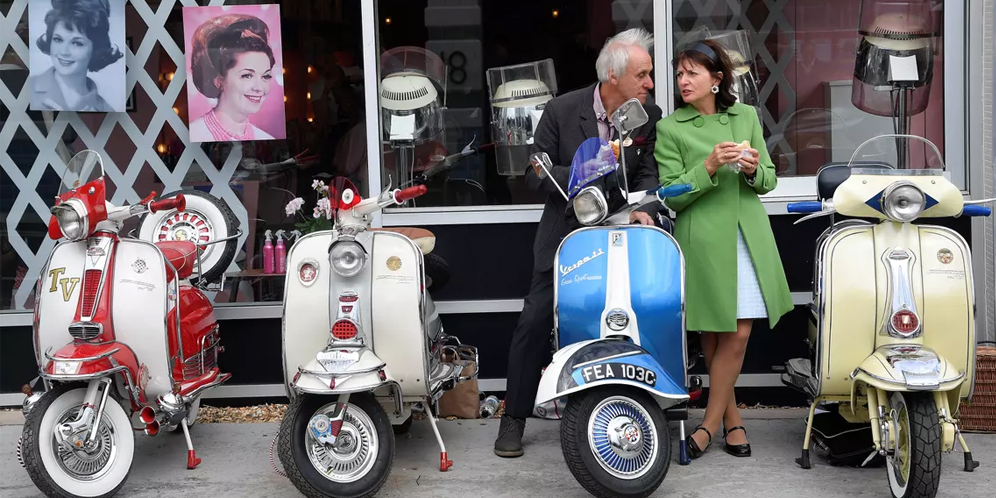 Miris, Vespa Klasik Kini Dilarang Beredar di Kota Asalnya