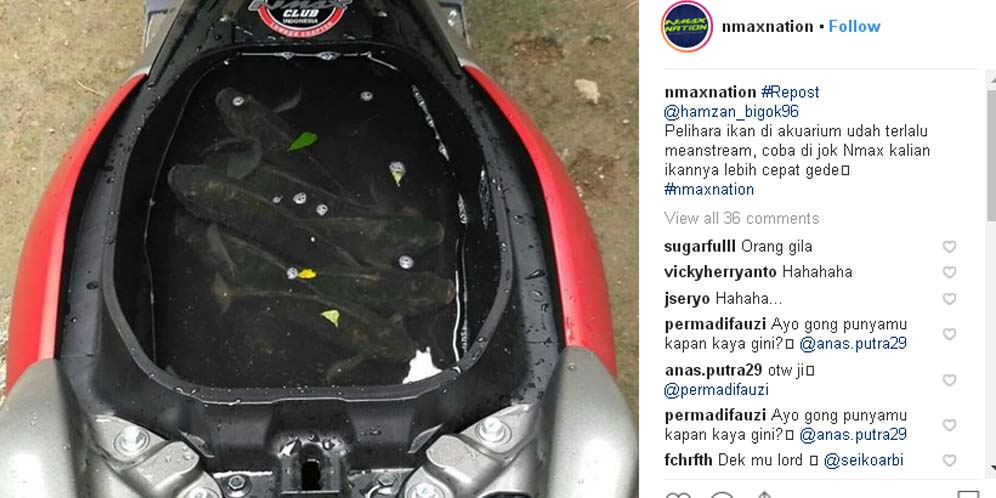 Deretan Aksi Konyol Emak-Emak yang Salah Gunakan Bagasi Yamaha NMax
