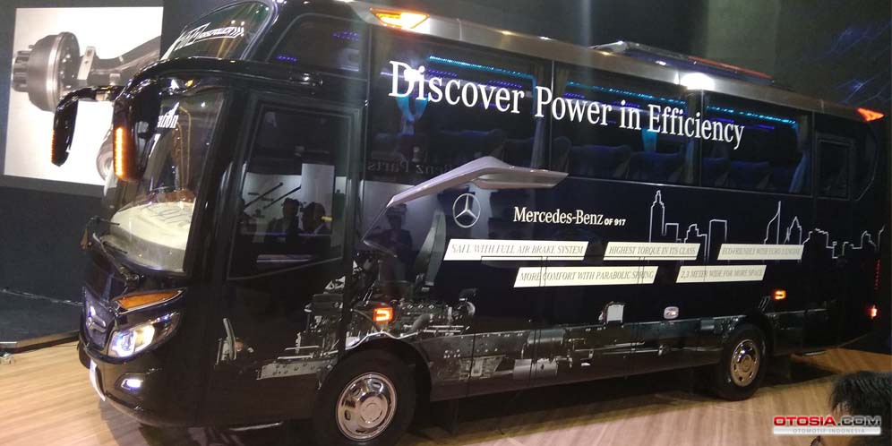 Bus Baru Mercedes-Benz Sasar Sektor Pariwisata