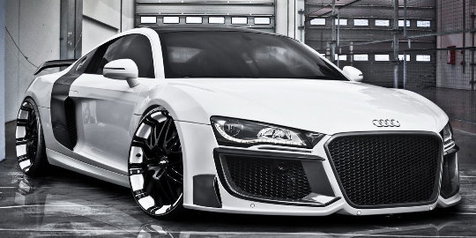 Modifikasi Body Super Macho Audi R8 Otosia Com