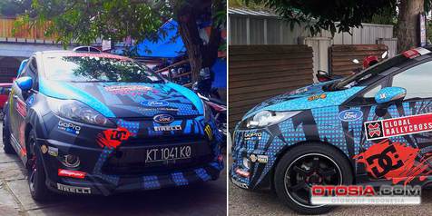 Modifikasi Sticker Ford Fiesta Ala Besutan Ken Block Otosia Com