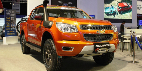 Chevrolet Pamerkan Double Cabin Colorado Tracker Versi Asia