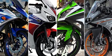 Komparasi Spek Dan Harga Yamaha R3 Vs Ninja 300 Vs Rc390 Vs Cbr300r Otosia Com