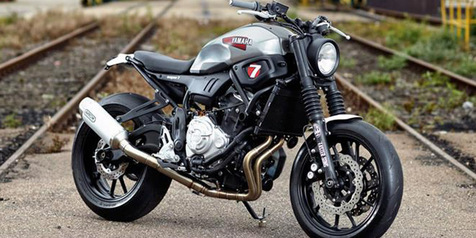 The Faster Son Yamaha Xsr700 Super 7 By Jvb Moto Otosia Com