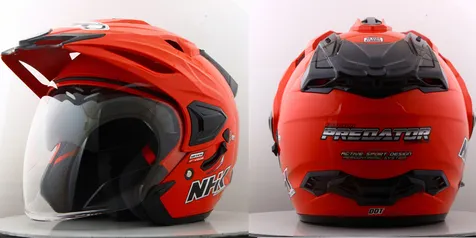 Helm Predator Crypton Visor Dobel Dan Lebih Tebal Otosia Com