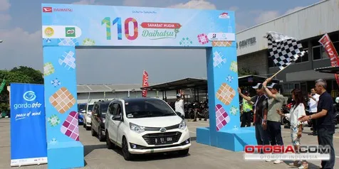 Daihatsu Lepas Ratusan Pemudik 11 Komunitas
